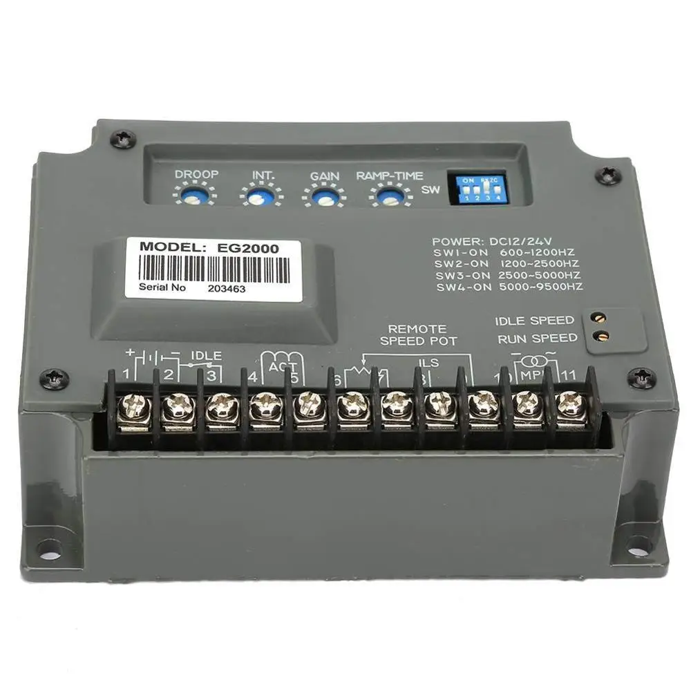 Регулятор скорости дизельного генератора EG2000 универсальное управление|control