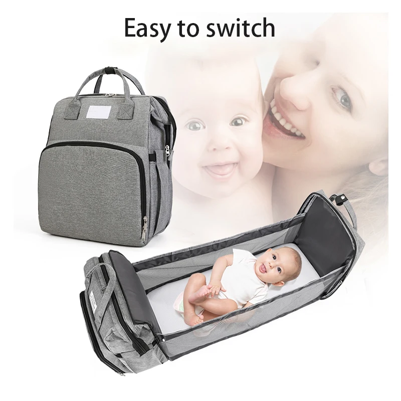 

Портативные сумки для подгузников, дорожный рюкзак для мам, для детской кроватки, водонепроницаемая сумка для прогулочных колясок