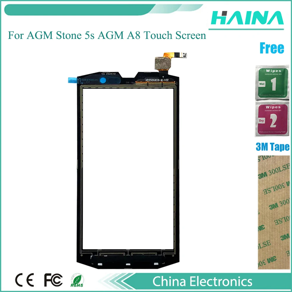 Дигитайзер сенсорного экрана для AGM Stone сенсорная панель дигитайзер A8 сенсорное