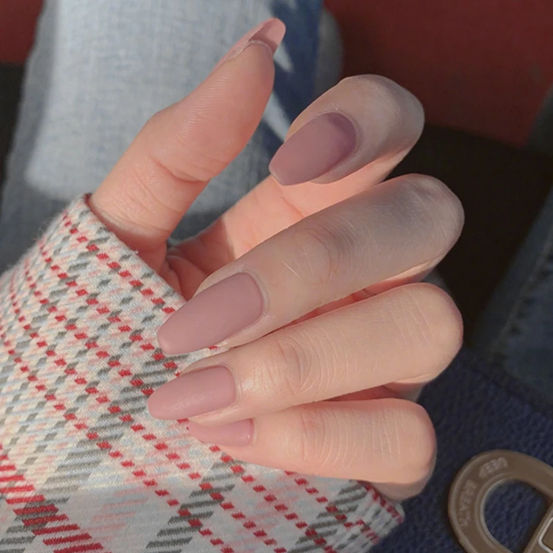 24 шт./компл. европен в форме гроба поддельные ногти длинный дизайн полное