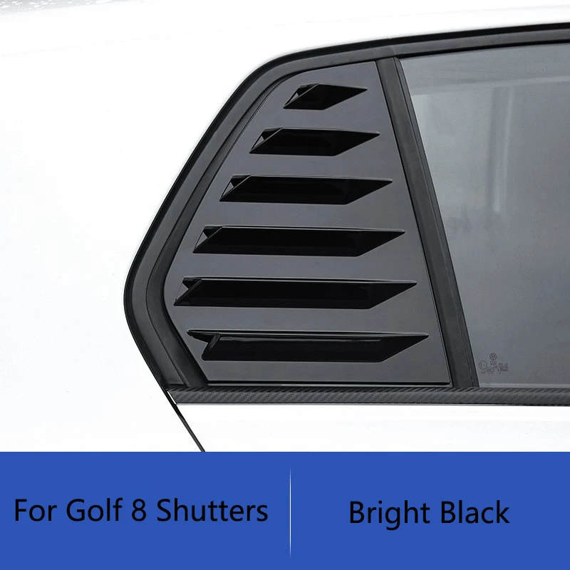 

For VW Volkswagen Golf 8 Mk8 Automotive Glass Blinds Stickers on Car Sticker Decoration Exterior Accessories Automobiles Parts