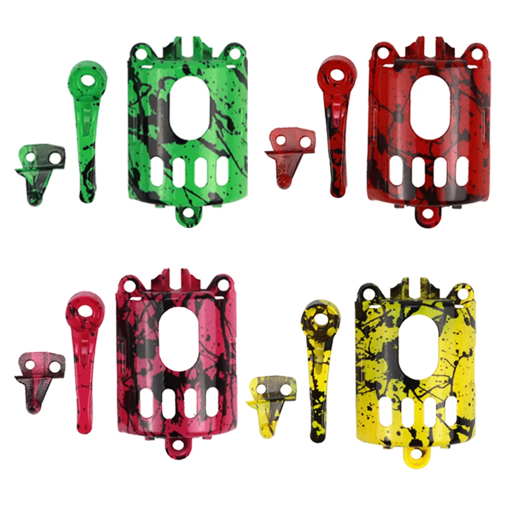 

3 шт./компл. «сделай сам», Модифицированная крышка двигателя, чехол, панель регулировки, комплект переключателей для беспроводных машинок дл...