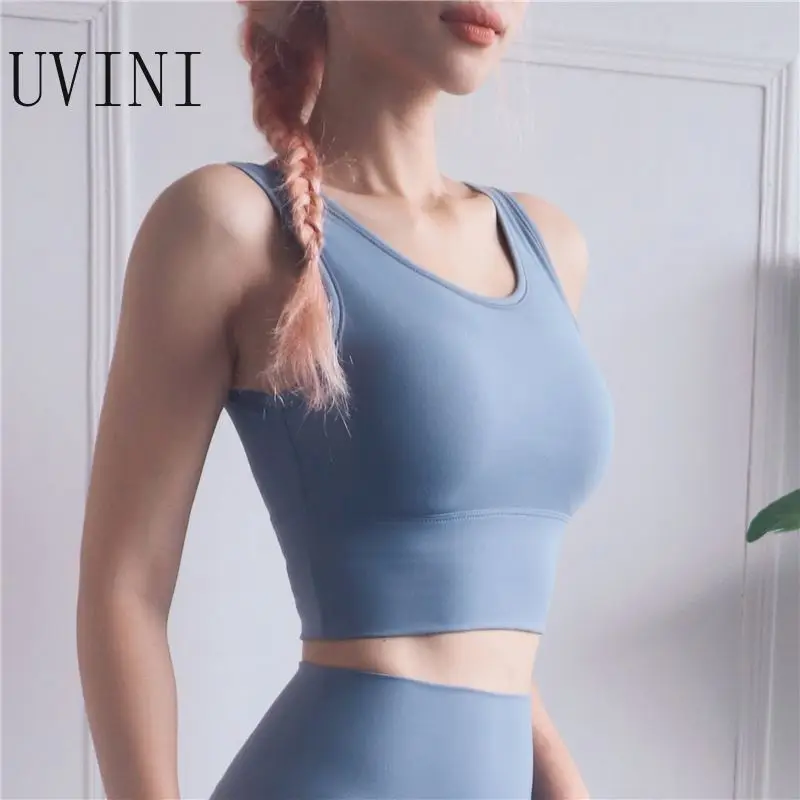 U back женский топ бра для фитнеса с открытой спиной спортивный бюстгальтер
