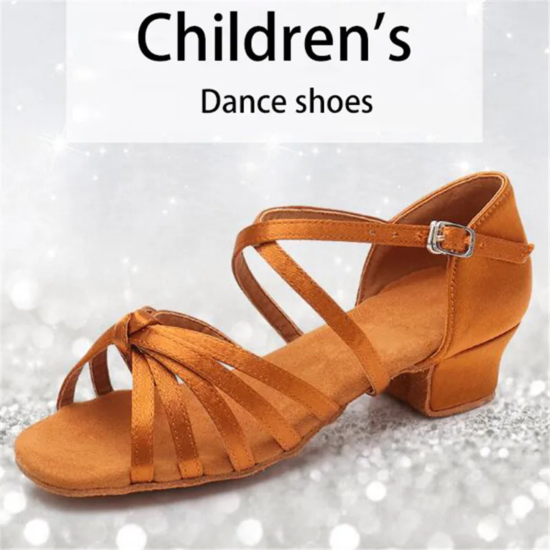 Детские/Детские танцевальные туфли для танго сальсы Женская Обувь бальных