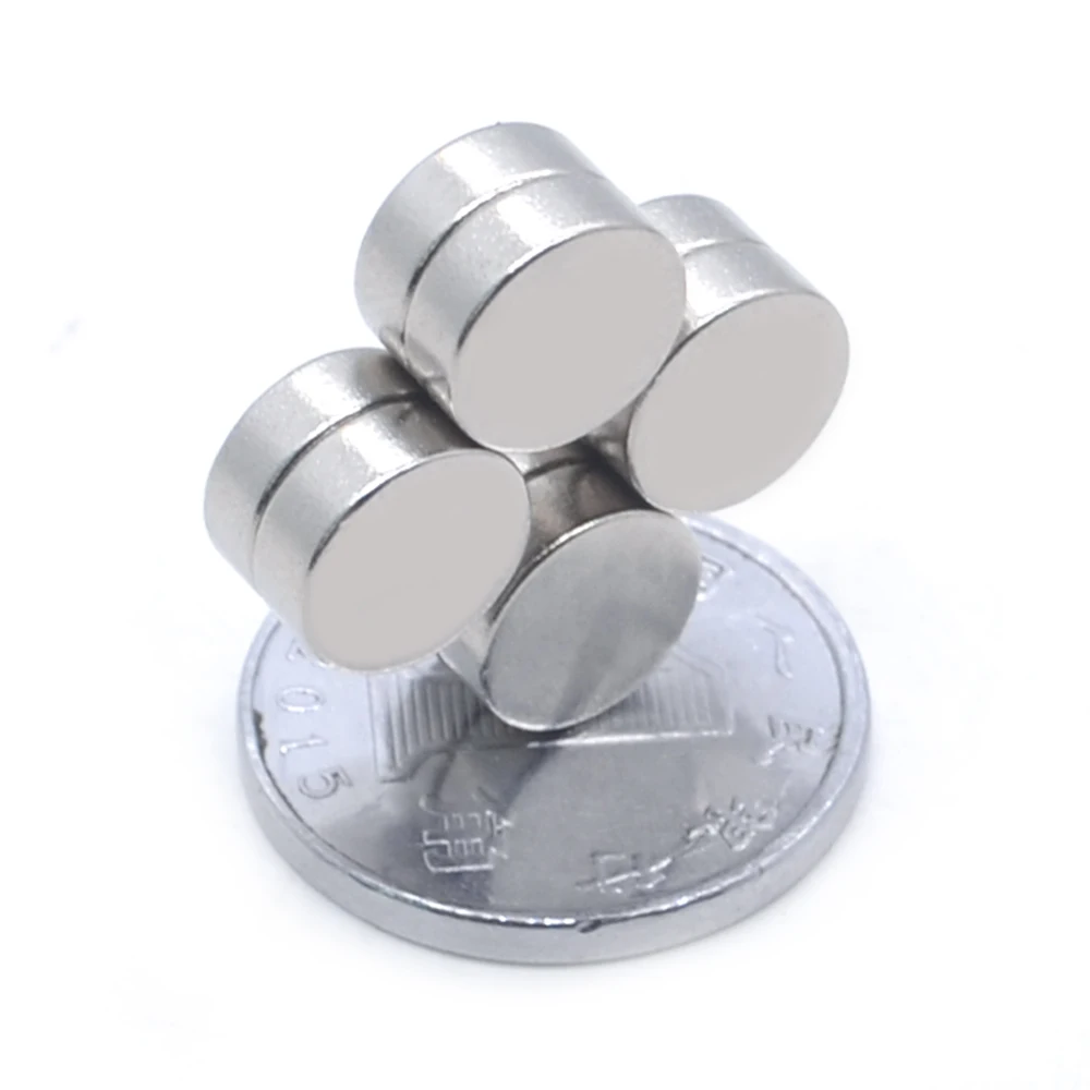 Круглый неодимовый магнит NdFeB N35 20/50/100/200/500 шт. 8x3 супермощный небольшой постоянный