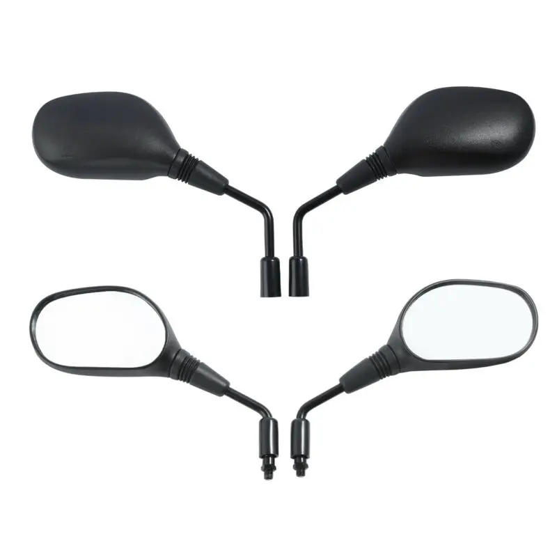 Мотоциклетные универсальные боковые зеркала заднего вида M10 10 мм для Kawasaki Suzuki Honda