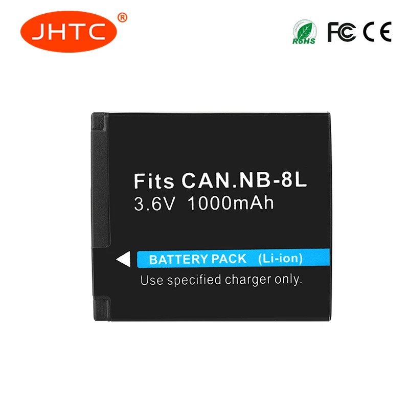 NB 8L NB8L батарея для камеры 1000mAh Canon PowerShot A3300 A3200 A3100 A3000 A2200 A1200 IS Nb 8l батареи|Цифровые