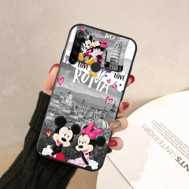 Mickey Minne Have Fun For Xiaomi Redmi Note 11 11S 10 9 8 7 Pro 5G 4G Silicone Soft Shockproof Black Phone Case Fundas Cover