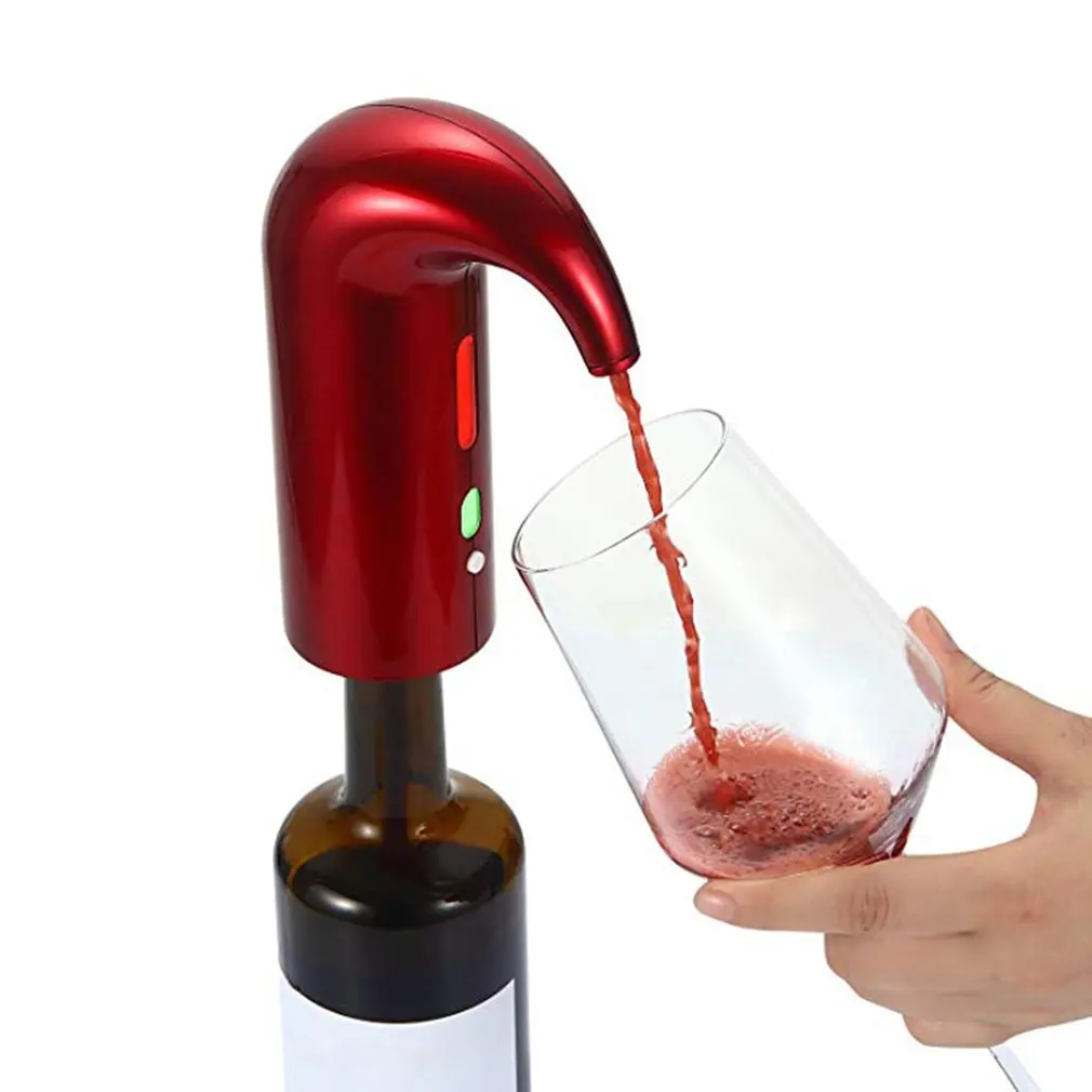 Electric Wine Pourer Aerator Dispenser Pump USB Rechargeable Cider Decanter Accessories For Bar Home Use | Дом и сад