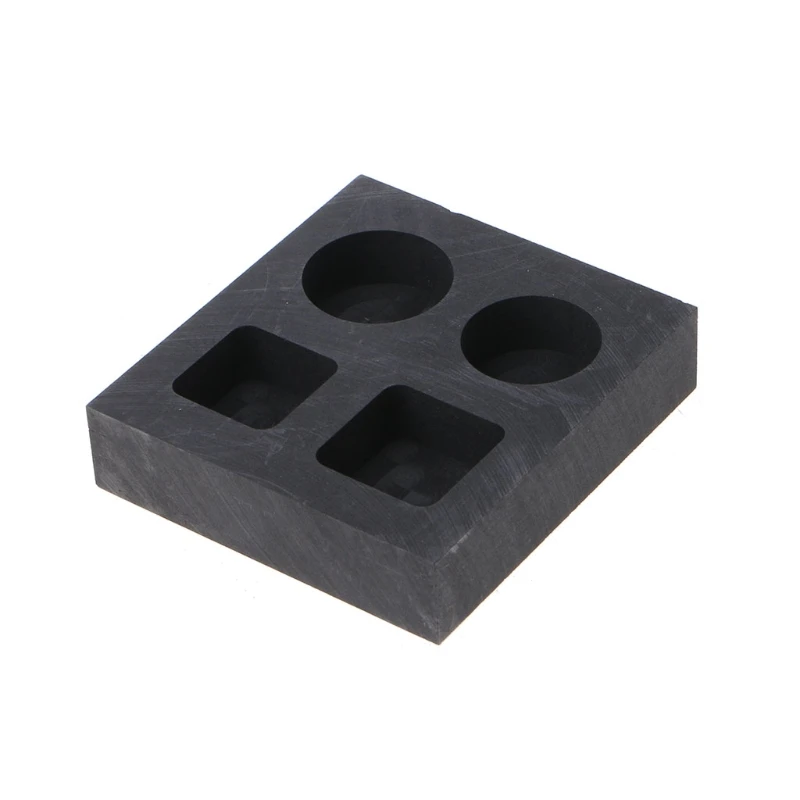 

Combo Graphite Ingot Mold Crucible Melting Refining Jewelry Mould for Melting Gold Silver Nonferrous Metal Casting