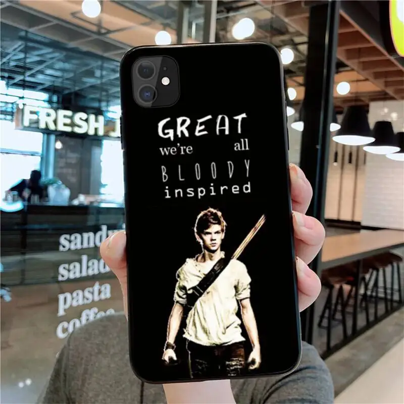 Чехол для телефона с изображением бегущего лабиринта iphone 13 12 11 Pro Max Mini XS 8 7 6 6S Plus X 5S