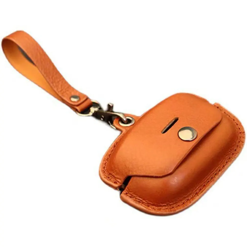 

Headset Protective Case PU Leather Shell Wireless Charging Box Holster Bag Package For Airpods Headset