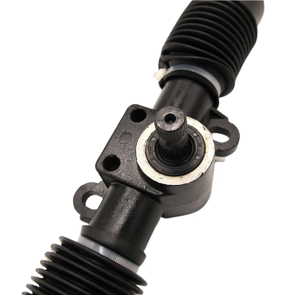 

330mm Threaded Vehicle DIY Steering Gear Accessories Solid Go Kart Durable Metal Professional Shaft Rack Pinion Assembly Parts