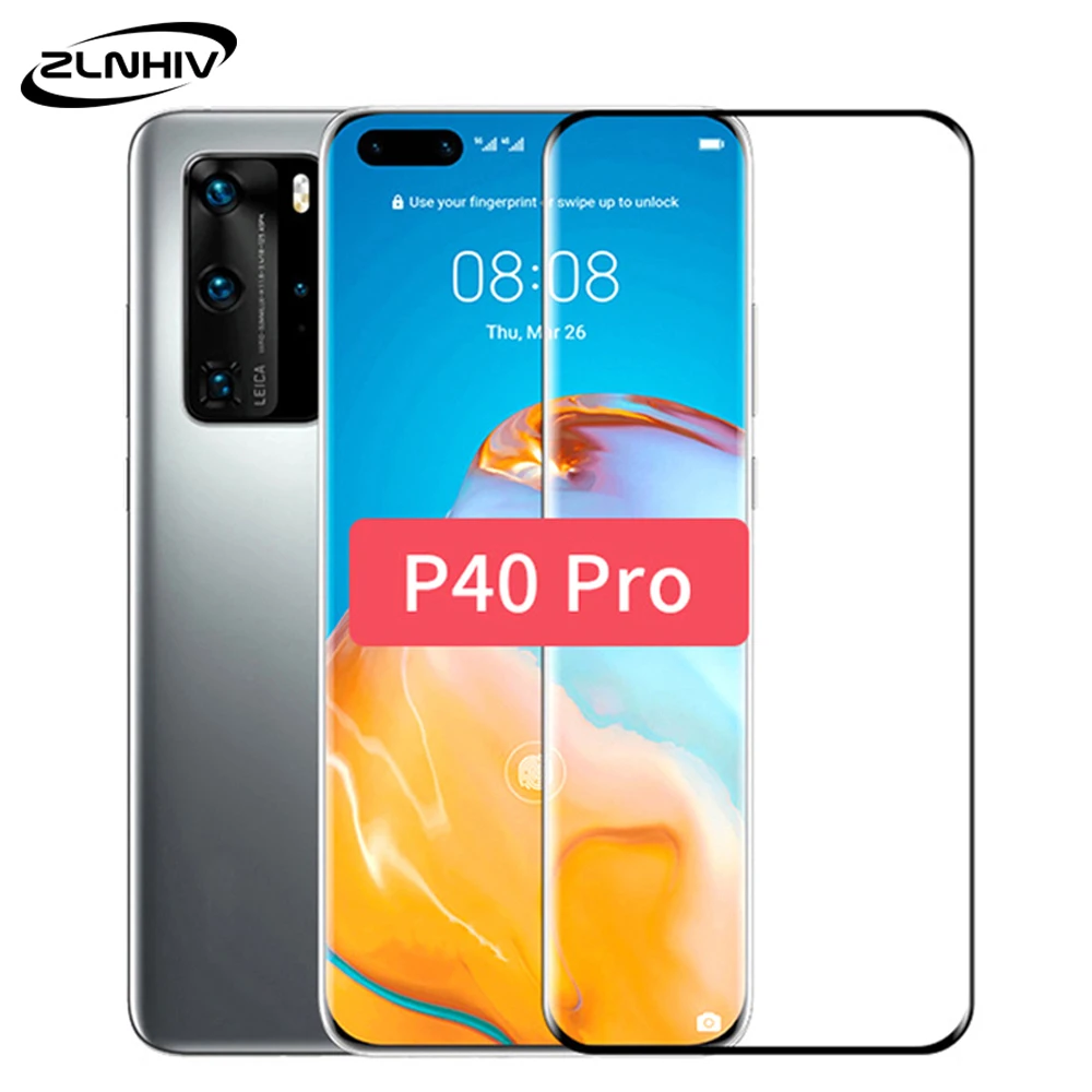 ZLNHIV чехол для huawei P40 lite E pro plus закаленное стекло P30 P20 Защитная пленка экрана