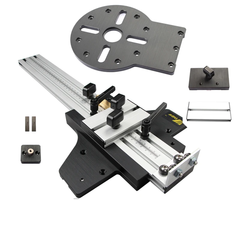 Universal Engraving Machine Guide Rail Linear Slide Orbit for Engraving Straight and Round for Woodworking DIY