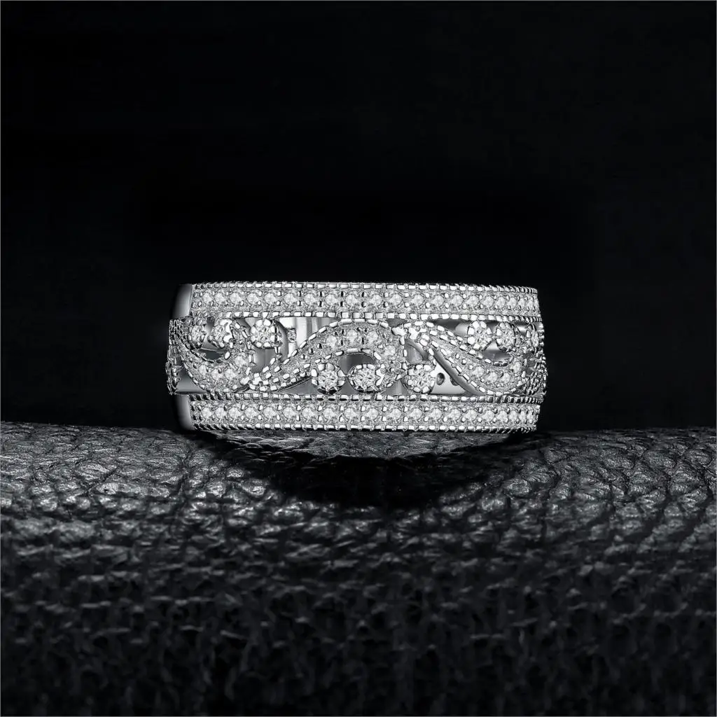 Женское кольцо из стерлингового серебра 925 пробы JewelryPalace CZ обручальное на