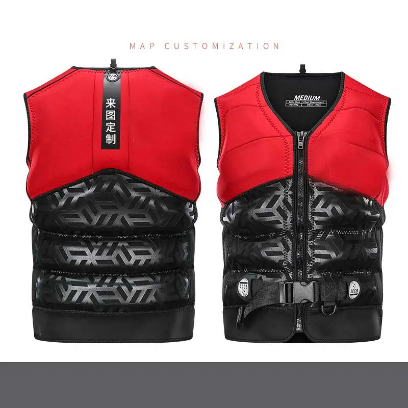 rafting yamaha life jacket for children and adult swimming snorkeling wear fishing suit Professional drifting level - купить по
