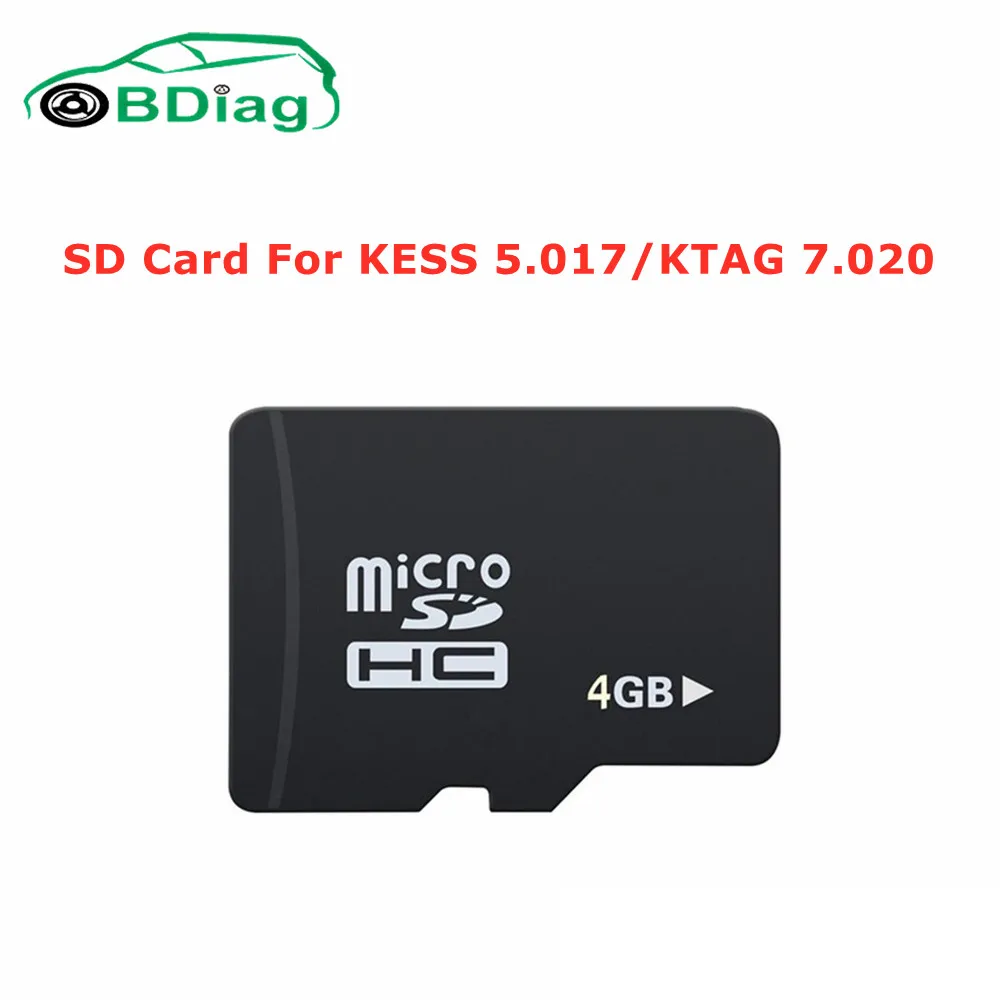 Хорошее качество файлы 4 Гб программа SD-карт для KESS V5.017 / KTAG V7.020 инструмент