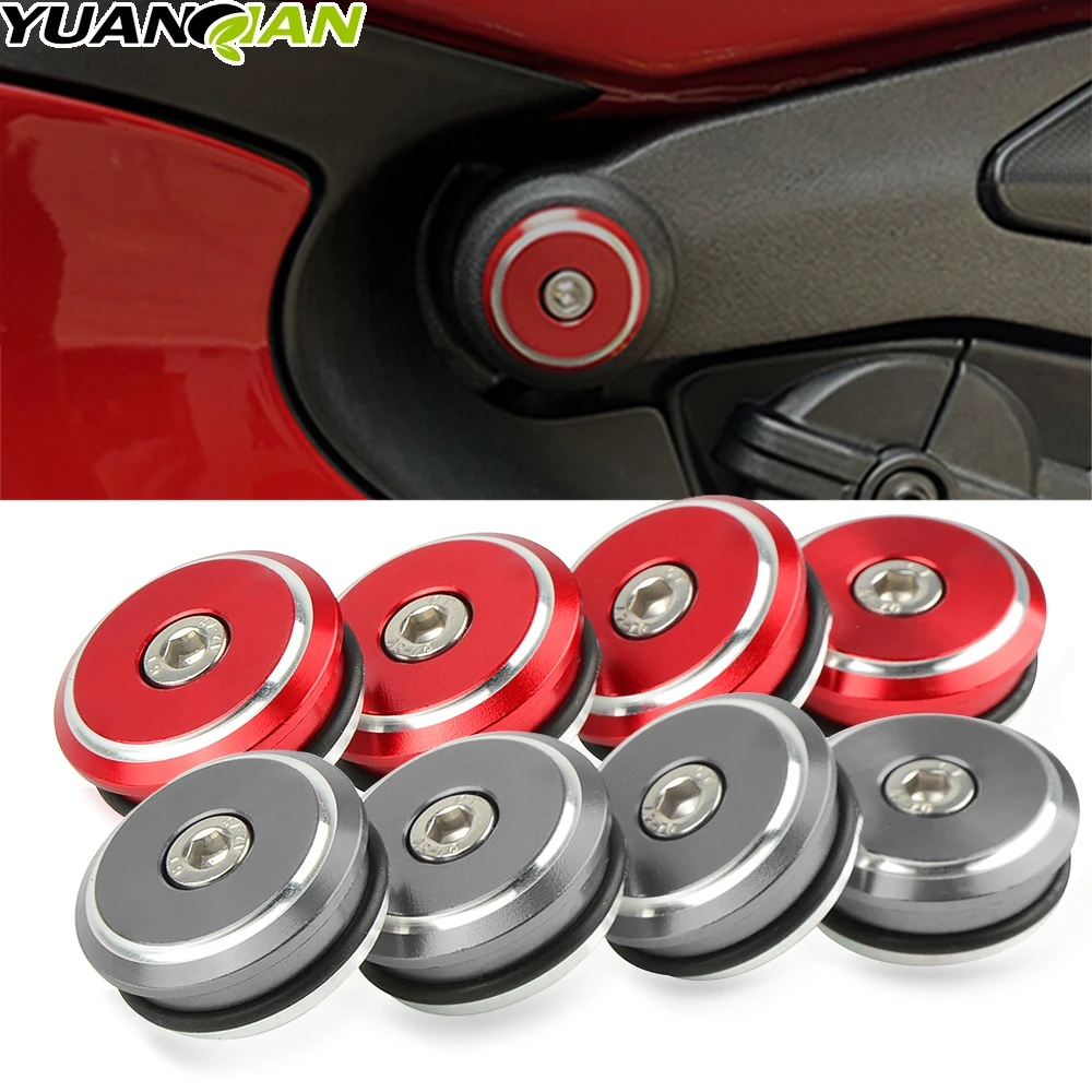 Крышка с отверстием для рамы мотоцикла обтекатель телефона 899 959 1199 1199S 1199R 1299 S