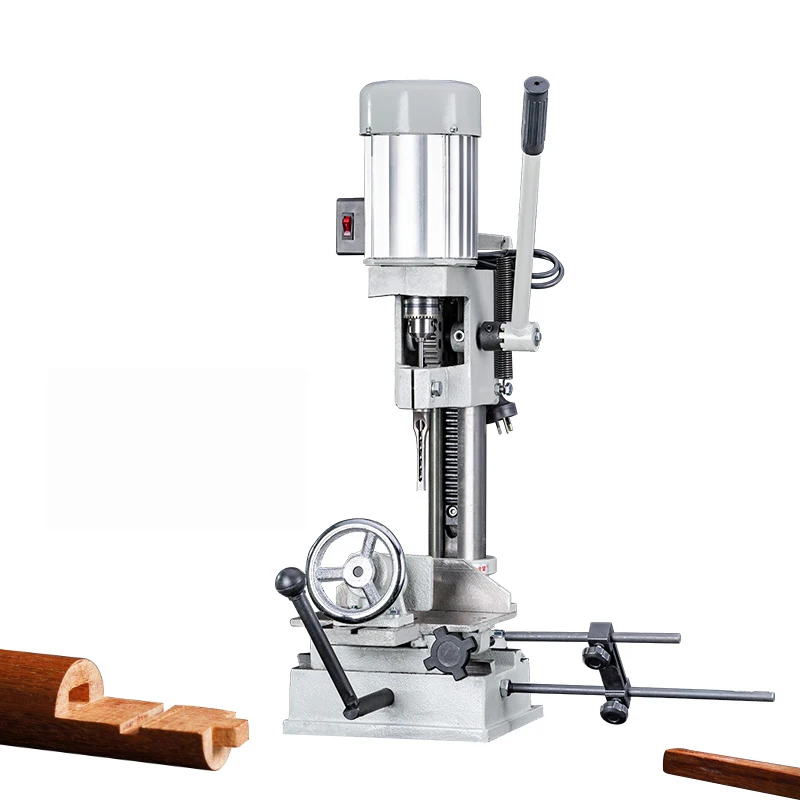 

Woodworking Tenoner MK361A Tenoner Household Square Hole Tamper Square Hole Tenoning Machine Small Bench Drill YZ