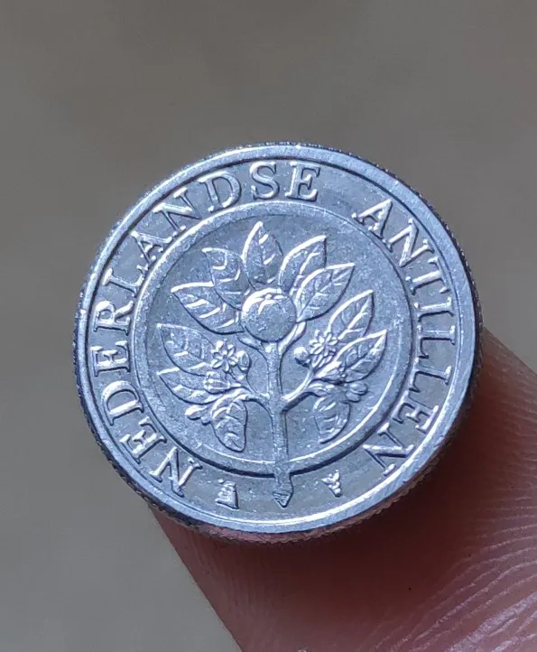 16 мм Антильские острова 100% настоящая копилка оригинальная коллекция|coin|coin coinscoin