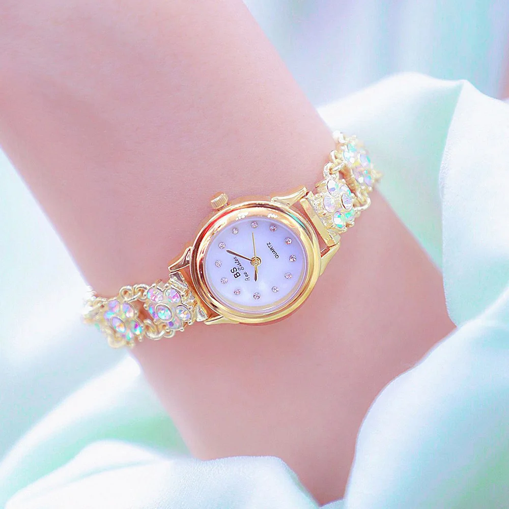 

Montre Femme 2021 Women Watches Top Brand Gemstone Bracelet Watch Rhinestone Dress Watch Ladies Wristwatch Bayan Kol Saati