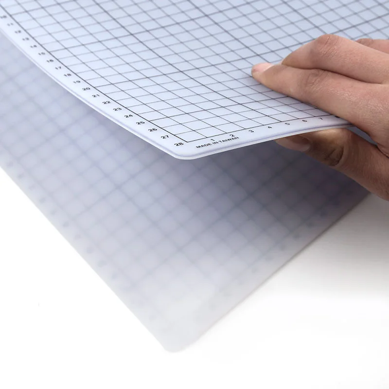 A4 A3 кожаный коврик для резки вручную 3 мм толщиной размер большого пальца