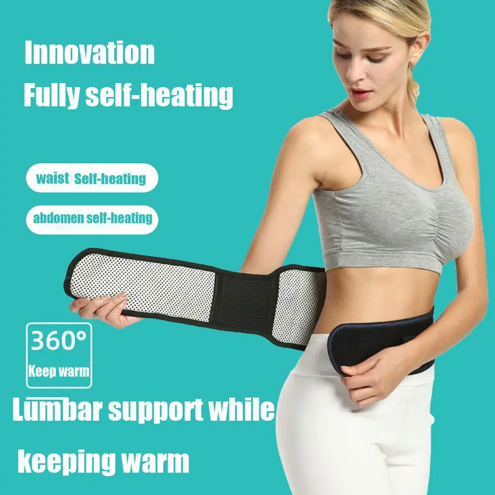 

Self-heating Care Protection Health Lumbar Brace Massage Band Waist Support Belt