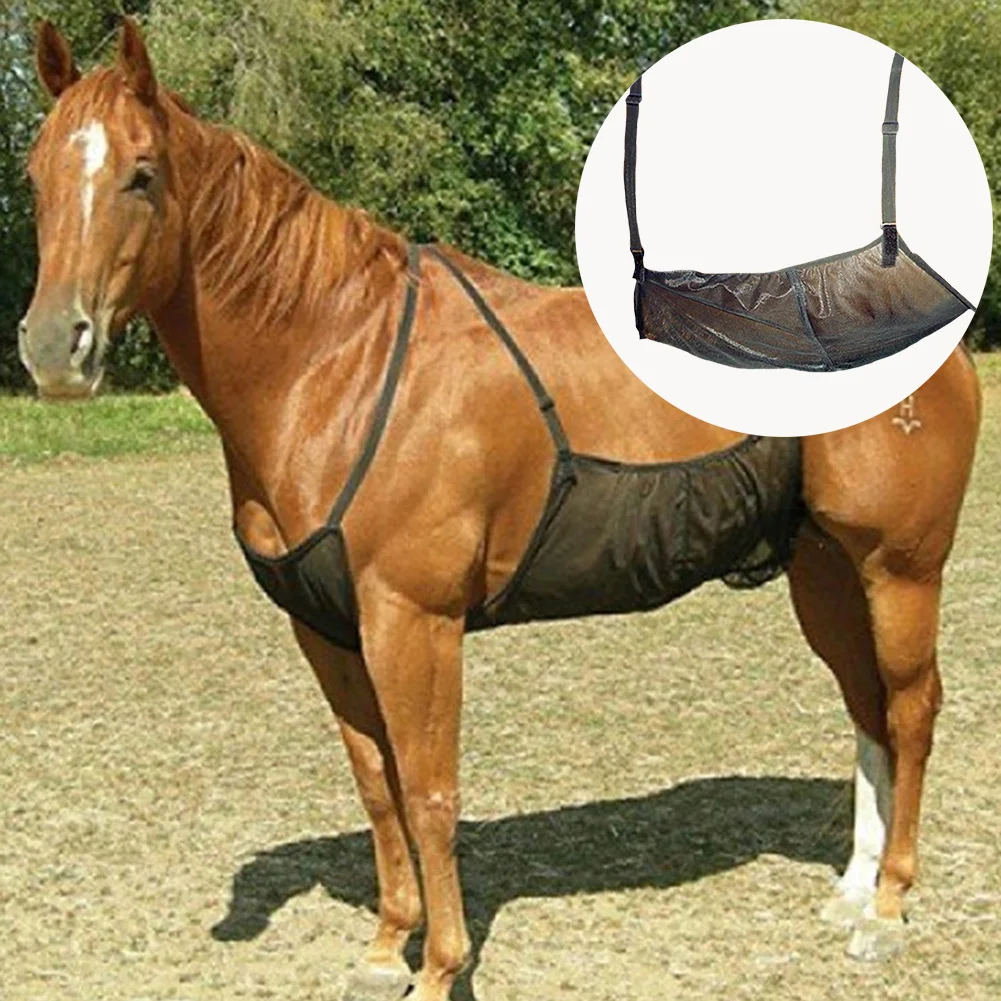 Анти Царапины дышащий Fly Horse живот удобный защитный чехол укуса Регулируемый