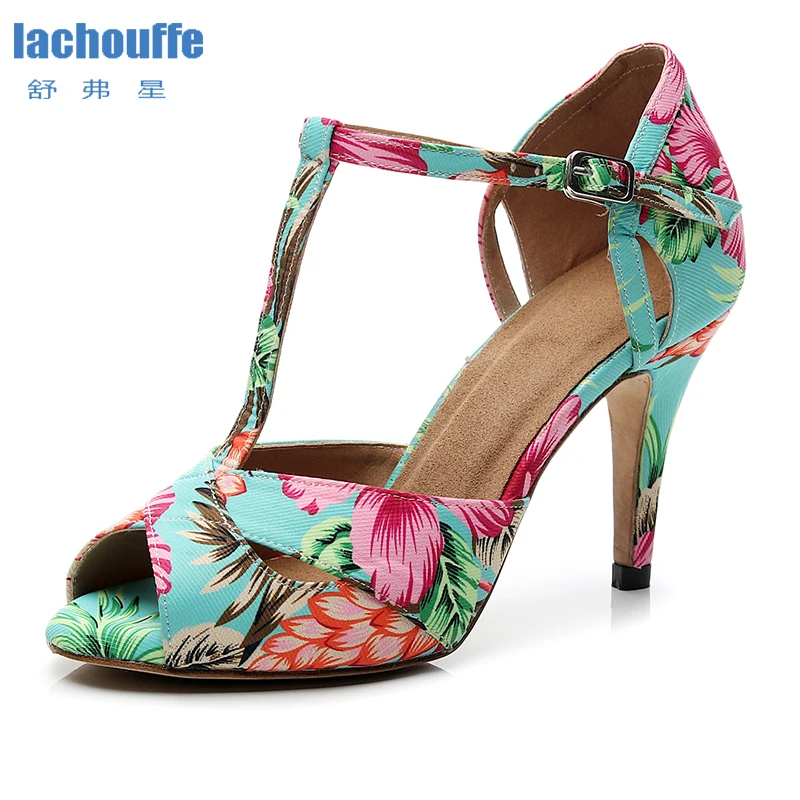 Женские атласные туфли для танцев аргентинского танго женские сандалии из