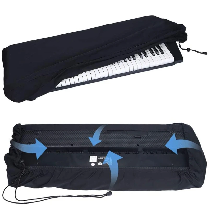 77HC Чехлы для электрической клавиатуры пылезащитное покрытие эластичная ткань