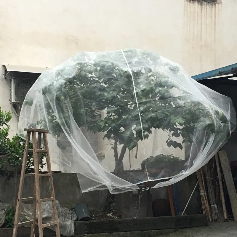 

Greenhouse Protective Net 60mesh Fruit Vegetables Care Cover Insect Net Plant Cover Net Garden Pest Control Plant Potection Net
