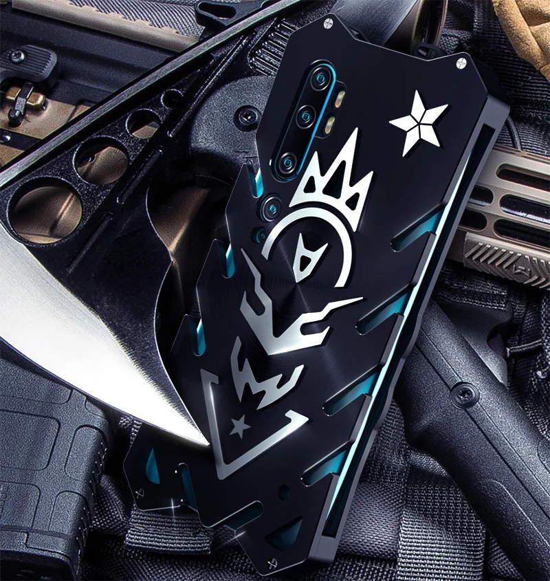Mi 9T Pro Роскошный Thor сверхмощный бронированный металлический алюминиевый чехол для телефона для mi Note 10 mi 9 mi A3 красный mi Note 8 7 красный mi 7 Pro Чехол