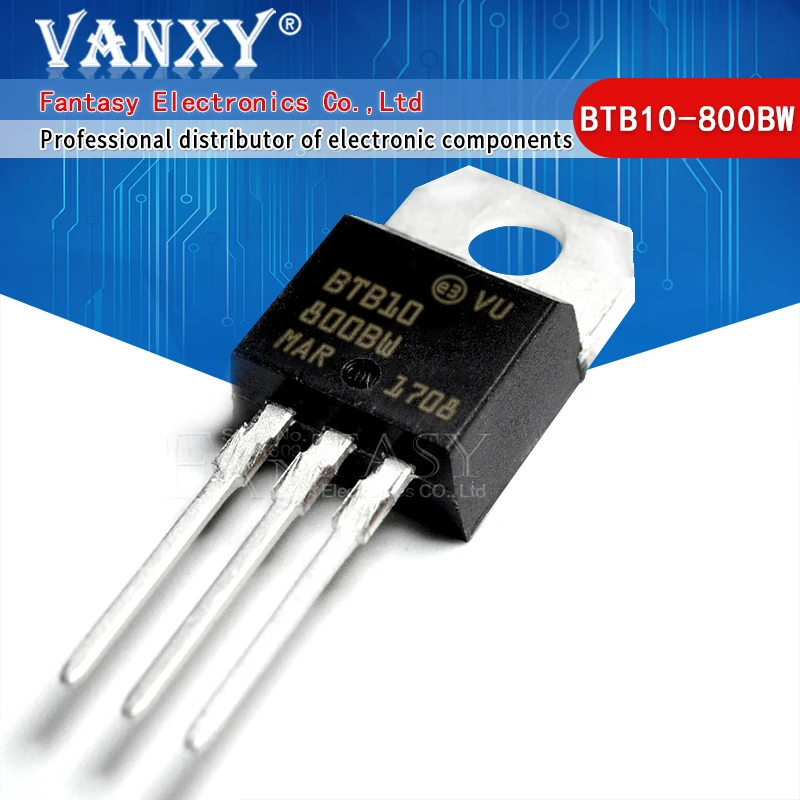 10 шт. BTB10-800BW TO-220 BTB10800BW TO220 BTB10-800 BTB10 | Электронные компоненты и принадлежности