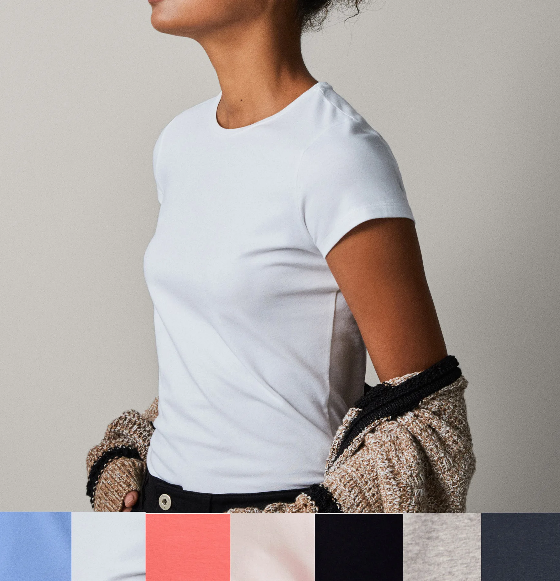 Новинка 2022, Брендовая женская футболка MRMT, однотонная хлопковая Футболка с круглым вырезом для женщин, Однотонная футболка с коротким рукав... от AliExpress WW