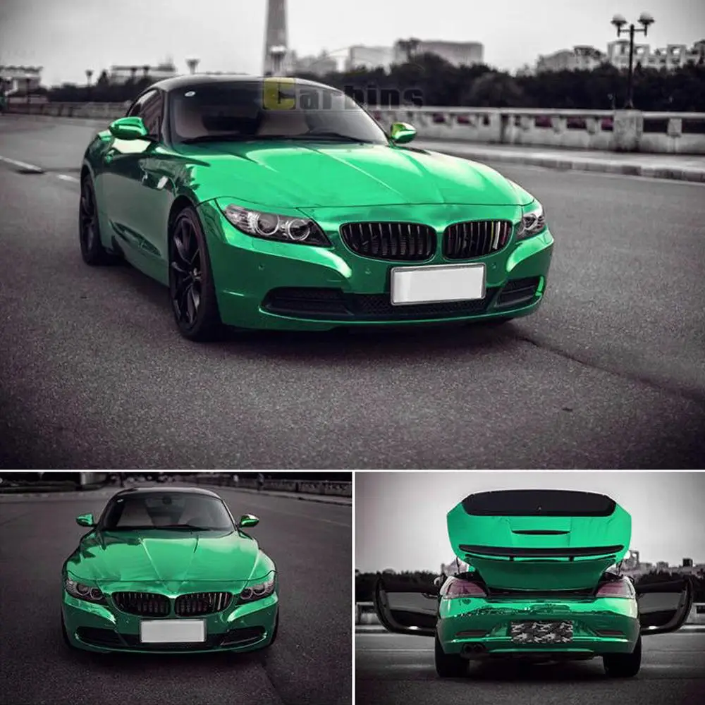 Полимерная матовая хромированная виниловая пленка для автомобиля 152*30 см