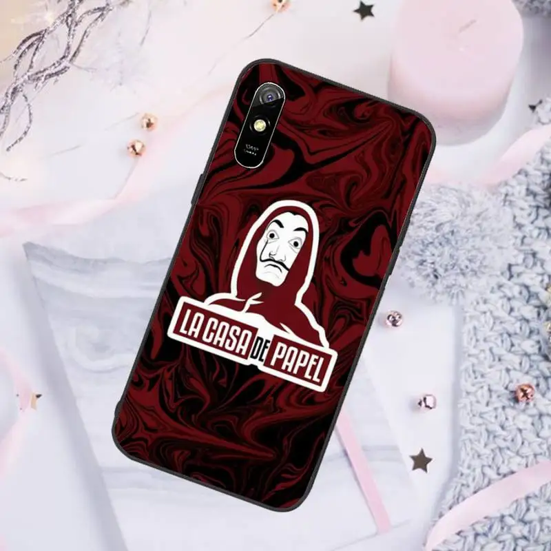

TV Money Heist House Paper Phone Case For Xiaomi Redmi note 7 8 9 pro 8T 9A 9S Mi Note 10 Lite pro
