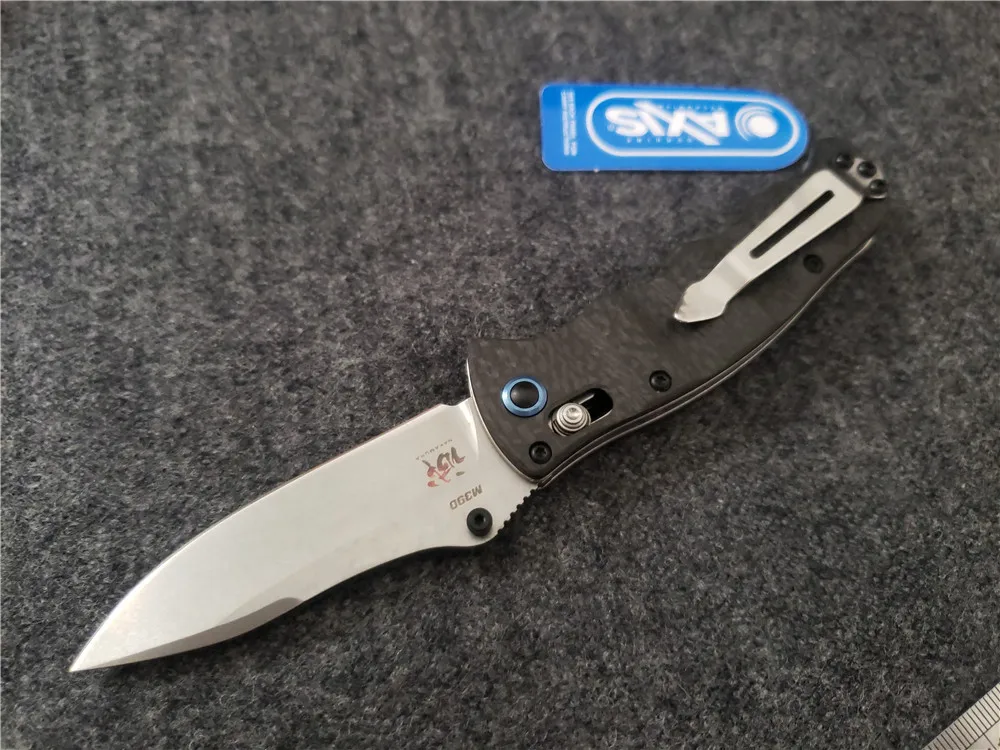 BENYS сделано из углеродного волокна BM 484/940 S30V лезвие оси медная шайба складной нож Кемпинг Охота Карманные Ножи EDC BM42 инструменты