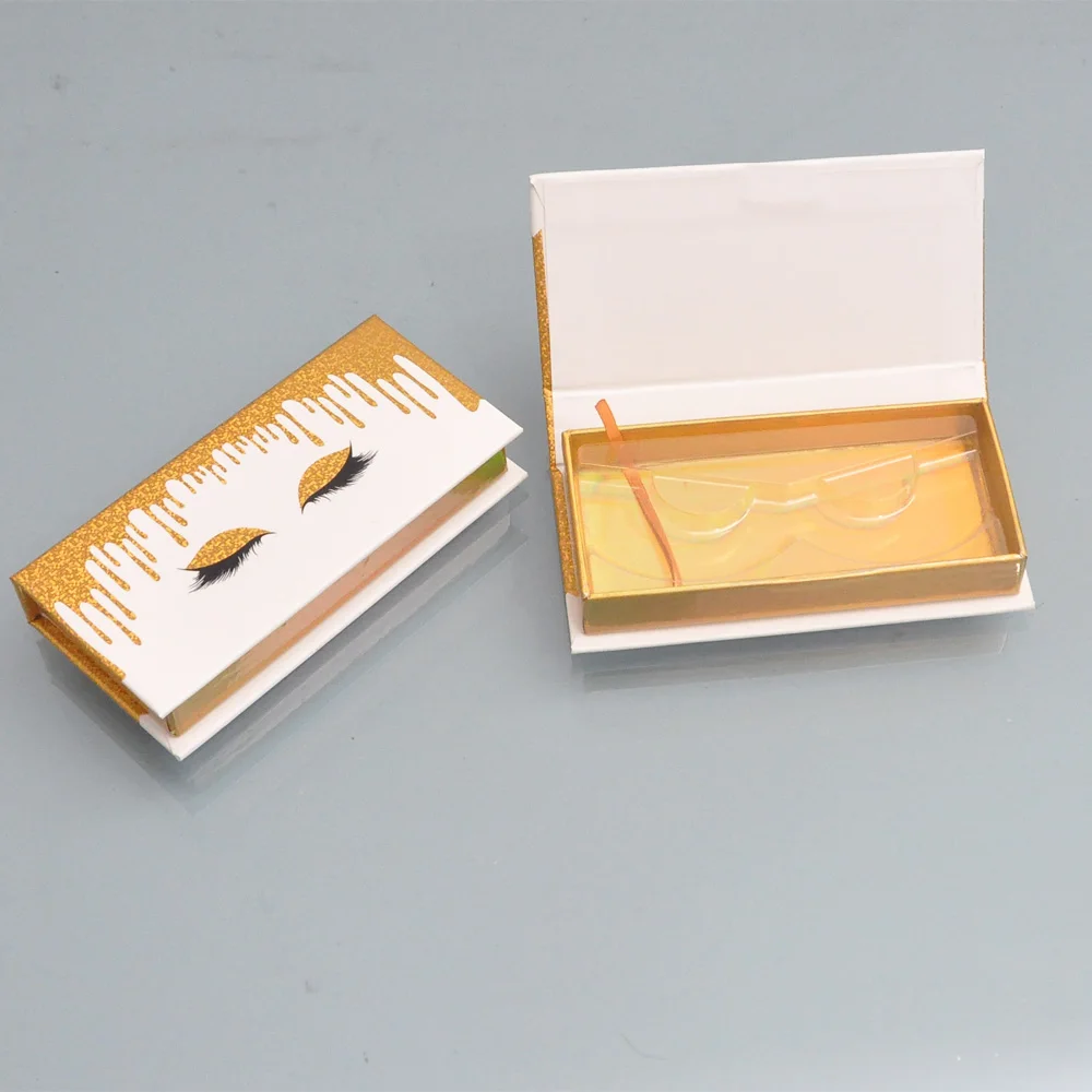 

Series1-Wholesale ресниц Коробки упаковочная коробка посылка изготовленные на заказ магнитные из белого золота с фокусным расстоянием 25 мм накладн...