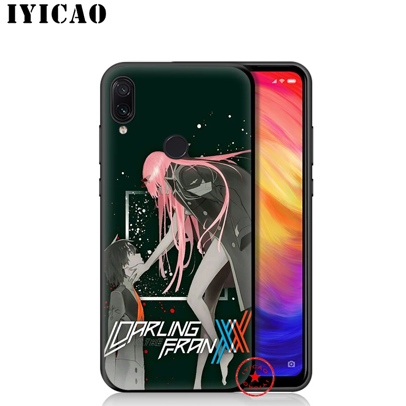 Мягкий чехол IYICAO Darling in the FranXX для Xiaomi Redmi Note 8 7 6 5 Pro 5A 4X силиконовая задняя крышка |