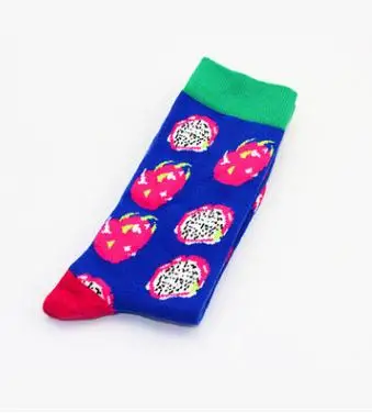 19 Носки с рисунком PacMan, фолифора, пингвин, кактус, головоломка, тигр, носорог, ласточка, панда, будильник, радио, Мультяшные мужские хлопковые носки - Цвет: 19