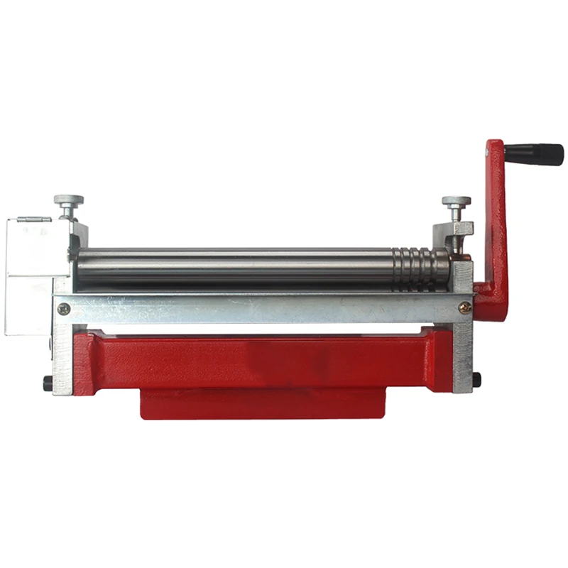 

Manual Rolling Machine Steel Plate Bending Machine Thin Sheet Metal Bending Tool Round Tube Roller Bender Width 300MM