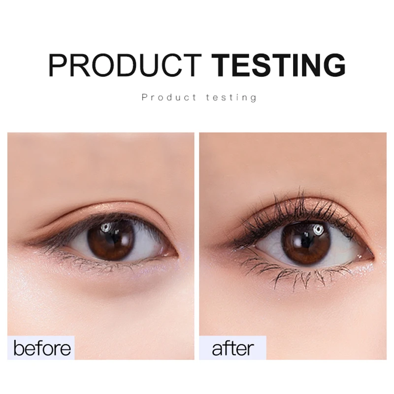 

FLAMINGO Eye Makeup 3PCS Set Fine Mascara+Mascara Base Light Gray Cream Primer Waterproof Long-lasting Curly Slender For Eyelash