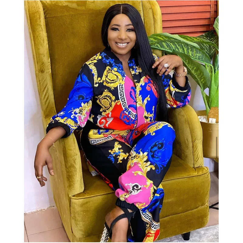 Африканский комплект из 2 предметов африканская одежда Дашики новый модный