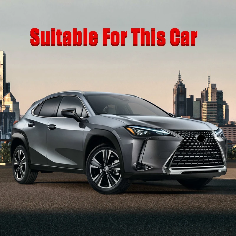 

For Lexus UX UX200 250H 260H 2019 2020 Carbon Fiber Style Car Interior HeadLight Switch Control Cover Trim Accessories