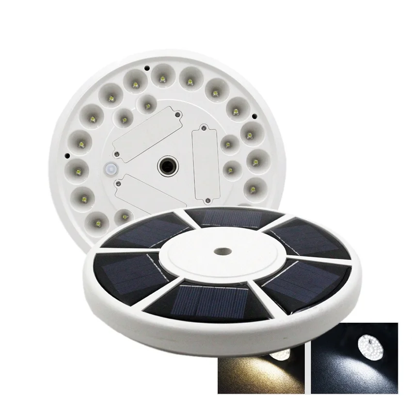 Ультраяркая наружная лампа для кемпинга на солнечной батарее 26