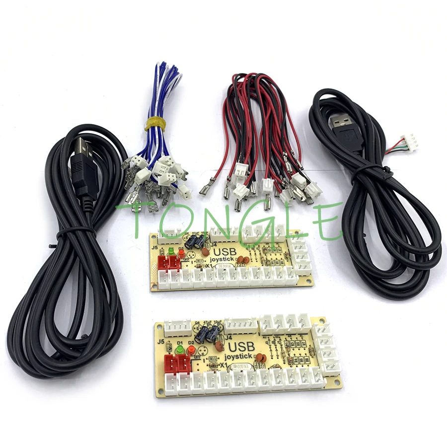 

Zero Delay Arcade DIY KIT USB ENCODER PC TO JOYSTICK for 4way 8way ZIPPY JOYSTICK Arcade BUTTON