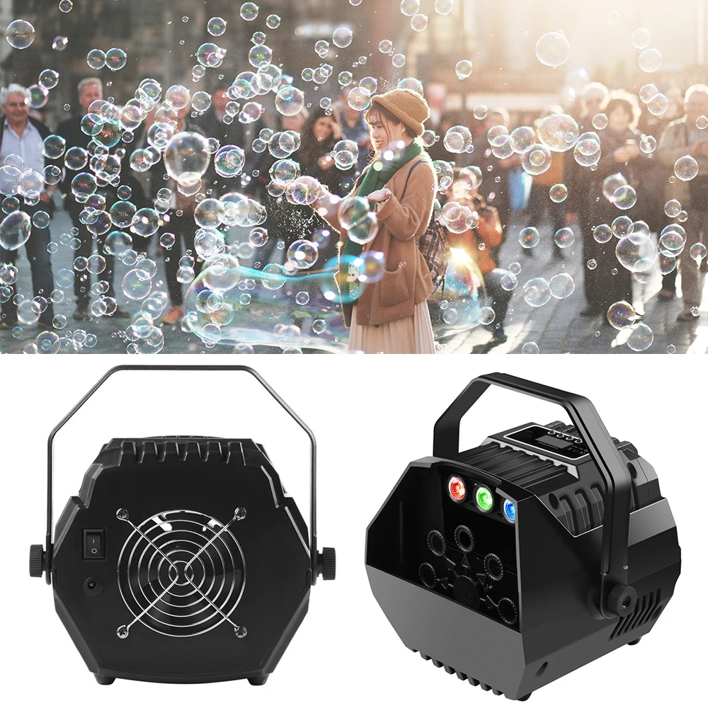 Светодиодная RGB сценическая световая Автоматическая пузырчатая машина