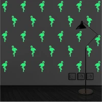 ostrich wall sticker glow in the dark luminous fluorescent baby wall stickers home decor decals