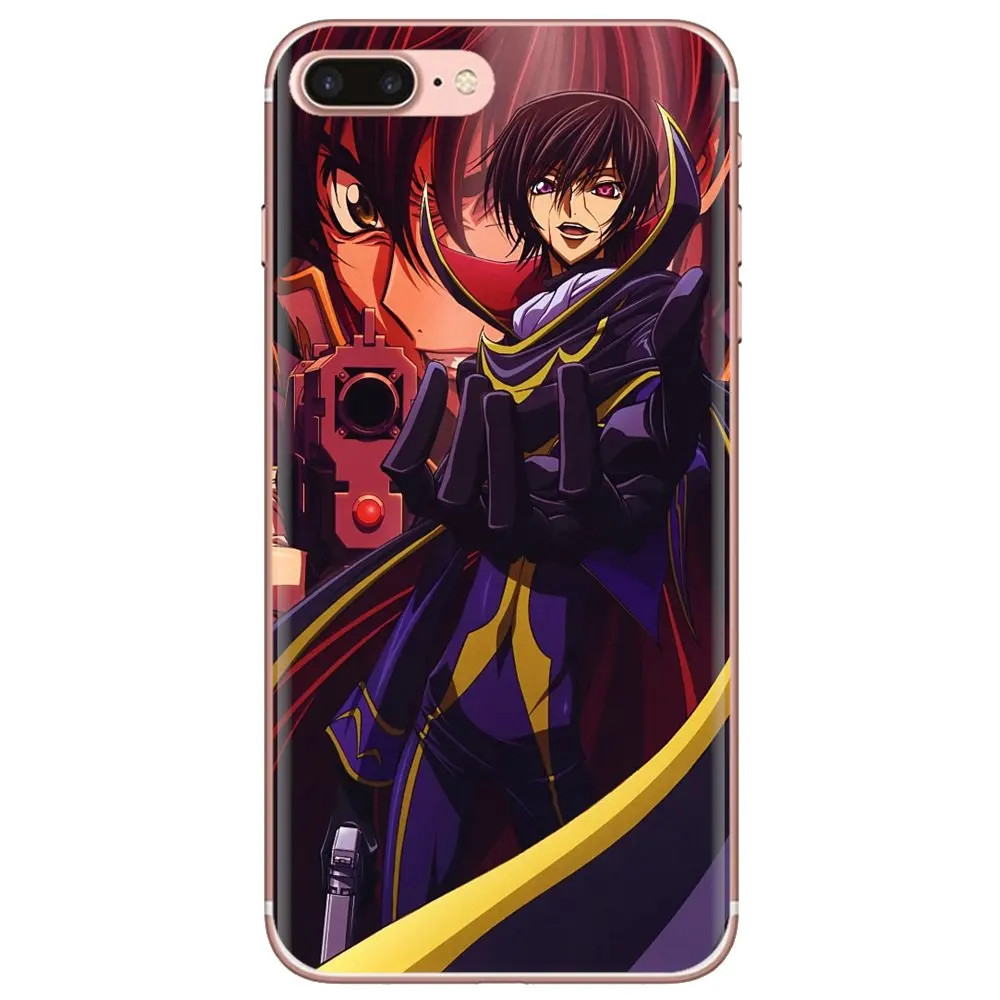 Аниме Julius серебряные серьги-кольца с Code Geass силиконовый чехол-Сумочка для